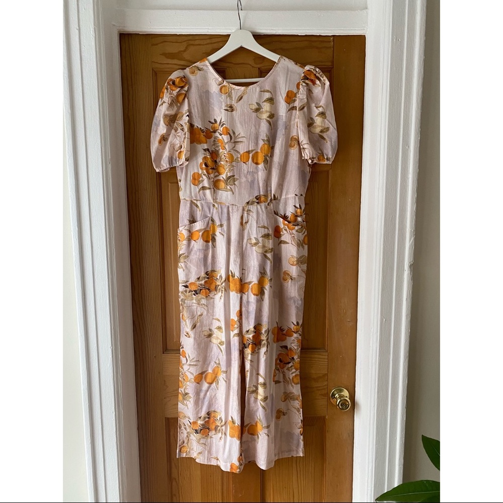 Samantha Pleet Garden Jumpsuit Size 12